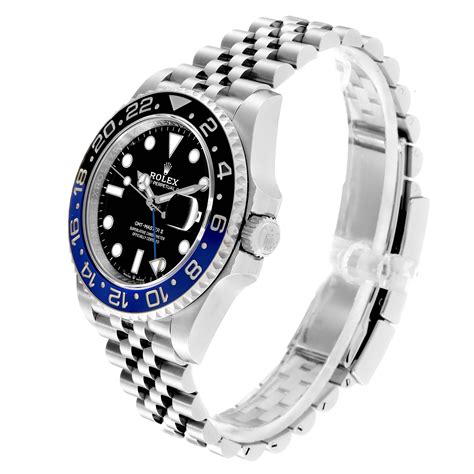 men's rolex gmt ii batman bracelet watch|rolex gmt batman jubilee.